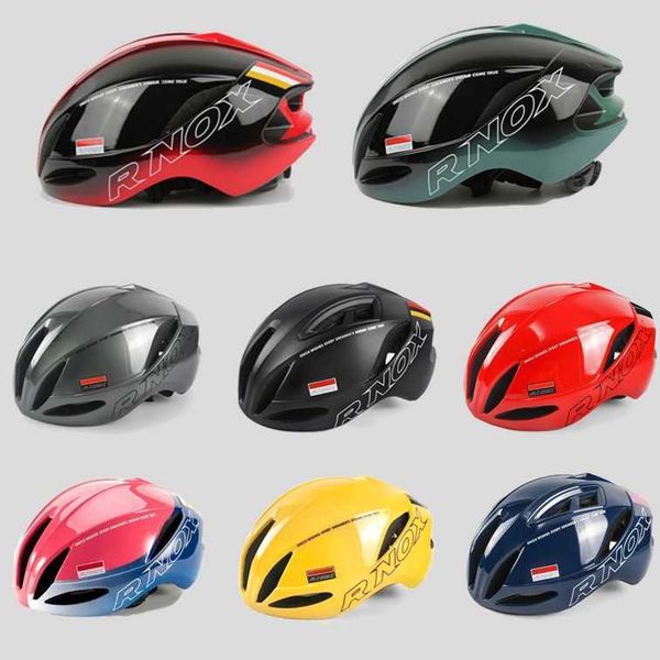 Casques de cyclisme RNOX casque de cyclisme vélo vitesse pneumatique course route casques de vélo casque de moto pour hommes femmes équipement de vélo 54-62 cm P230419