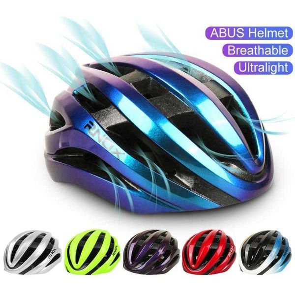 Casques De Cyclisme RNOX Casque De Cyclisme Sur Route Professionnel Racing Sécurité Casque De Cyclisme Ultra-Léger VTT Route Équitation Hommes Femmes Bicyc Équipement HKD230626