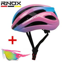 Cascling Casques Rnox Femme Casque Colcage MTB Mountain Road Bike Casques Integrally Mouded Aprofing Men Cycling Bicyc Helmet L48