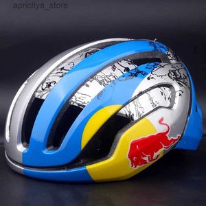 Cycling Helmets Road Bike Helmm Fashion Cycling Helm voor mannen MTB BICYC Equipment Sport Safety Skateboard Cap BMX MAAN MAGE M 52-58cm L48