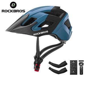 Casques de vélo ROCKBROS Casque de vélo électrique Hommes Femmes Respirant Antichoc VTT Vélo De Route Sécurité Aero Équipement 230728