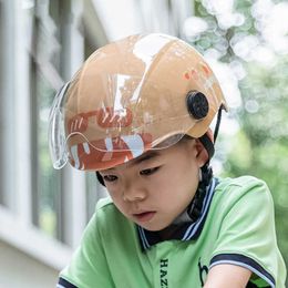 Fietsen helmen rockbros kinderen fietshelm voor kinderen fietshelm elektrische mtb downhill fietsen helmen jongens meisjes winddichte scooter helm p230419