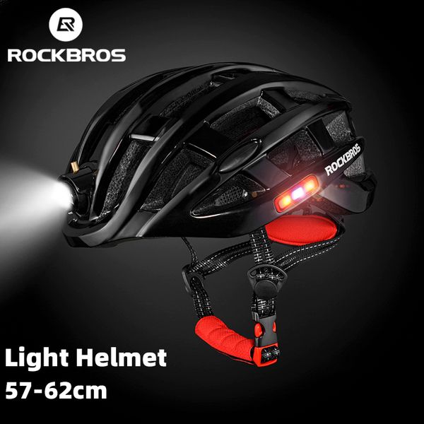 Casques de cyclisme ROCKBROS Light Helmet Bike Ultralight Electric Bicycle Mountain Road VTT 230605