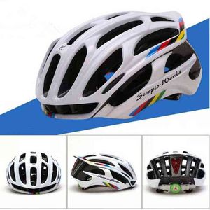 Cascos de ciclismo SCOHIRO-WORK Bicicleta Bicicleta eléctrica MTB Carretera con luz de advertencia Hombres / Mujeres Gorra de seguridad T220921