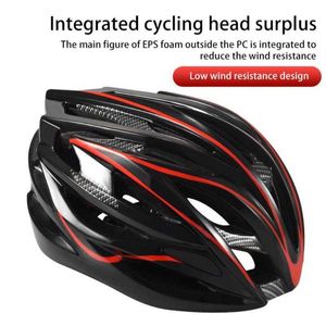 Casques de vélo Casque de vélo antichoc Casque respirant moulé intégré Vélo VTT Vélo de montagne Coussin souple Protection de la tête Chapeau de sécurité P230419