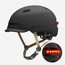 Fietshelmen smart4u fietshelm met achterlicht d road ectric fietshelm voor mannen/vrouwen city urban bicyc helm remlicht IPX4 HKD230626