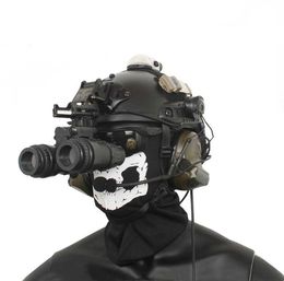 Cycling -helmen Tactische ANPVS15 NVG Night Vision Goggles Dummy Model Aluminium helm Mount 1 Set3313688
