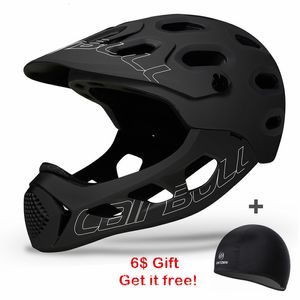 Casques de cyclisme Casque de vélo de montagne ultraléger Down Hill Full Face Bike Inte Moulé TRAIL BMX Cairbull VTT TT 230925