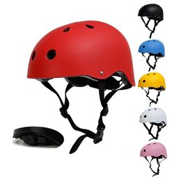 Casques de cyclisme Casque de ventilation enfants adultes résistance aux chocs en plein air pour vélo cyclisme escalade planche à roulettes patinage à roulettes 231205