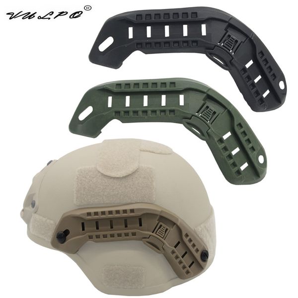 Cascos de ciclismo VULPO táctico MICH2000 casco carril de guía lateral ARC casco montaje carril militar Airsoft Mich 2000 casco accesorios 230603