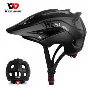 Casques de vélo WEST BIKING Casque de vélo Trail XC VTT Allterrain Bike OFFROAD Casco Ciclismo Bicicleta Mountain 230801