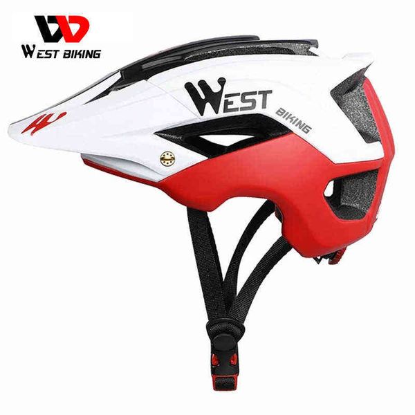 Casques à vélo de vélo de vélo de West Casque 56-62 cm Breffable Ultralight MTB Mountain MTB MTB MTB CASHET CASHET DE SÉCURITÉ DE SÉCURITÉ DE SÉCURITÉ T220921