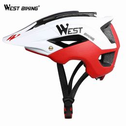 Cycling -helmen West Biking Ultralight Bike Helmet Safety Sports Cycling ventilatoren Casco Ciclismo Protective Mountain Road Bicycle Men Men Women Helmet T220926