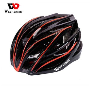 Casques de cyclisme WEST BIKING ultraléger intégralement moulé casque de vélo montagne VTT hommes femmes casque de vélo Protection de vélo équipement de cyclisme T220921
