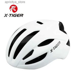 Cycling Helmets X-Tiger Cycling Helmet Outdoor All-in-One Bicyc Helmet Ultra-Light Men and Women Mountain Bike Magnetic Buck Motorcyc Helm L48