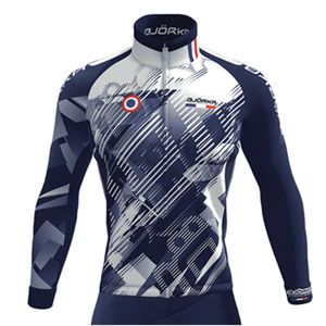 Cycling Jackets BJORKA hiver cyclisme thermique polaire à manches longues maillots Chamarras De Hombres hommes Pro équipe vélo vestes 3 poches arrière manteau 231120