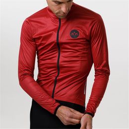 Fietsjassen Kandidaten rijden wind- en regenshirt met lange mouwen herenjas fiets mtb uci jersey Sport Top winddicht wielervest 230919