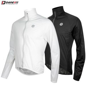 Vestes de cyclisme DAREVIE cyclisme imperméable homme ultraléger été longue femmes cyclisme manteau de pluie pliable réfléchissant imperméable à séchage rapide manteau de pluie 230829