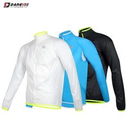 Vestes de cyclisme DAREVIE homme veste de cyclisme doux imperméable coupe-vent Woemn cyclisme à manches longues veste résistance à l'eau veste de cyclisme 231201