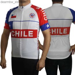 Vestes de cyclisme Équipe professionnelle hommes à manches courtes vélo de route Jersey vélo chili veste course escalade chemise colombienne vélo haut downhill24328