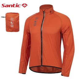 Chaquetas de ciclismo Chaquetas de ciclismo Santic Rompevientos para montar Chaquetas de bicicleta Protector solar al aire libre Equipo de equitación M2C07034 230829