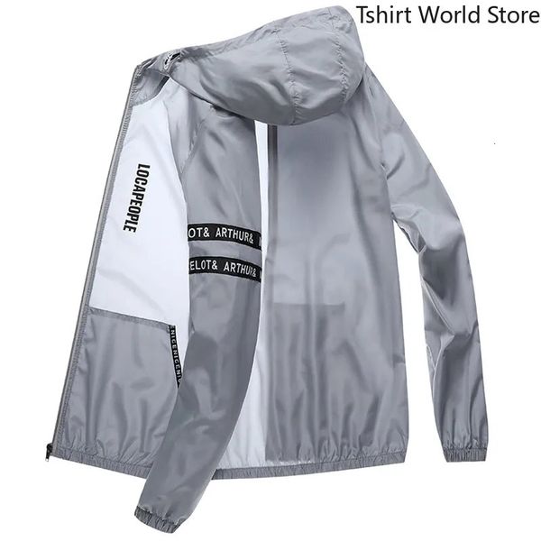 Vestes de cyclisme Ultra-mince imperméable Protection solaire vêtements été séchage rapide veste de vélo hommes femmes course Camping respirant Jersey manteau 231013