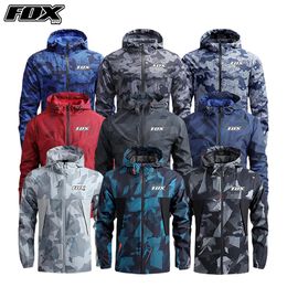 Vestes de cyclisme coupe-vent cyclisme HPWF vtt vélo vêtements à capuche route VTT moto manteau coupe-vent Chaqueta Ciclismo Hombre 230911