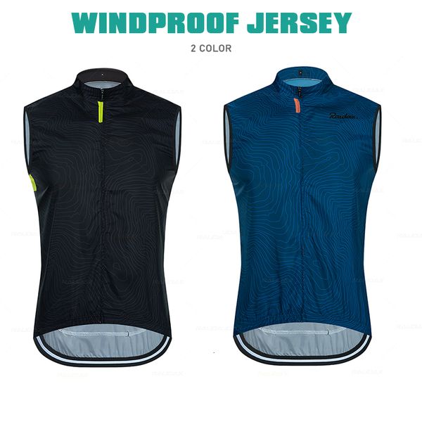 Vestes de cyclisme Vestes de cyclisme coupe-vent unisexe manteaux de vélo vêtements de cyclisme Maillot de vélo sport gilet sans manches gilet léger maillot de cyclisme 230921