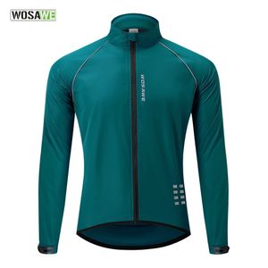 WOSAWE réfléchissant hommes vestes de cyclisme coupe-vent équitation vélo vêtements coupe-vent Sports de plein air course vélo maille gilet 231124