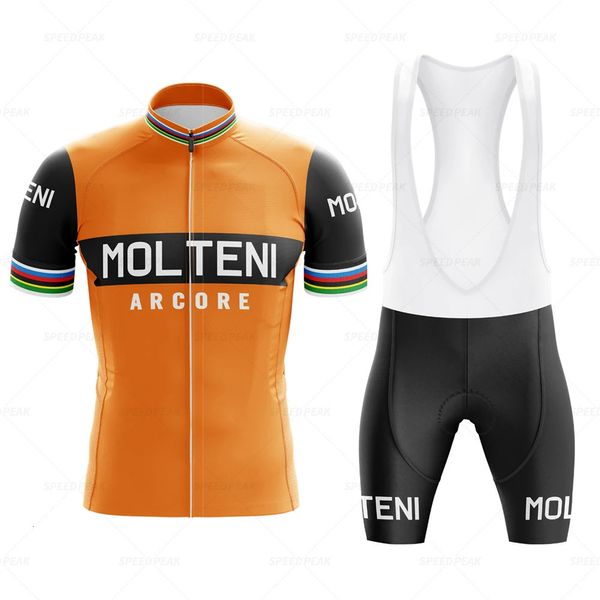 Maillot de cyclisme vélo hommes respirant à manches courtes été jaune vente directe d'usine ensemble vêtements homme cyclisme Maillot 240116