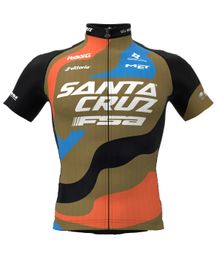 Cycling Jersey Men Ciclismo Summer Downhill Maillot Road Bike Clothes Kit Tops Wear Riding Robe Clothing Colored Ribbon Shirts 240516