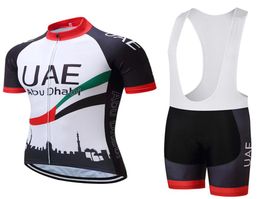 Cycling Jersey Set 2020 Pro Team UAE Cycling Clothing Menwomen Summer Breathable MTB Bike Jersey Bib Shorts Kit ROPA CICLISMO9935938