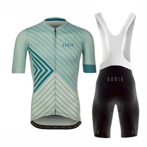 Wielertrui Sets 2023 Cobik Kleding Custom Ropa Ciclismo Hombre Ademend Korte Mouwen Set Mtb Bike Uniforme Maillot 230701