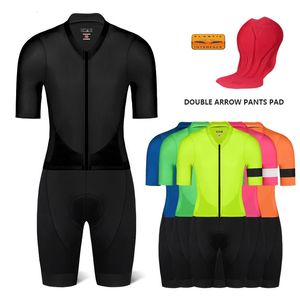 Wielertrui Sets 2023 Heren Triathlon Outdoor MTB Vrouwen Fiets Schaatspak Sport pak Ciclismo Kleding Jumpsuit 231114