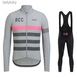 Ensembles maillot de cyclisme 2023 RCC Raphaful printemps automne ensemble de maillot de cyclisme vélo de course combinaison de cyclisme vélo vêtements de cyclisme Ropa Ciclismo manches longues L240108