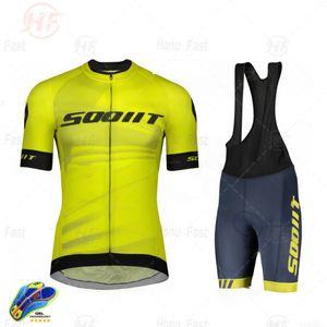 Ensembles de maillots de cyclisme 2023 Scottful Pro Team Set homme été VTT vêtements à manches courtes Ropa Ciclismo extérieur équitation vélo uniforme 230505