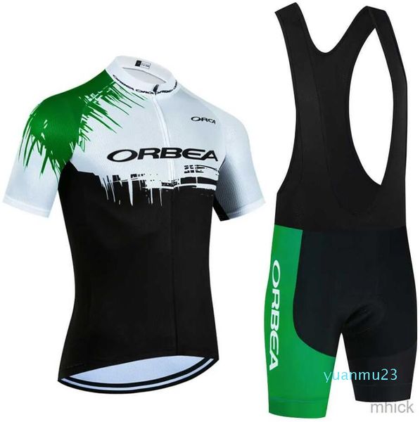 Ciclismo Jersey Sets 2023 Tour Ciclismo Set Hombres Mujeres ORBEA ORCA 36 Bike Jersey Maillot Traje Ropa Ciclismo MTB Bicicleta de secado rápido CAMISETA 3M411