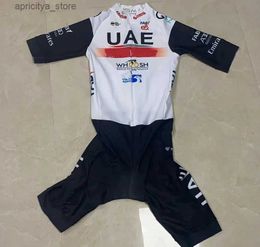 Jersey de cyclisme set 2023 UAE TADEJ POGACAR UCI CYCLING DES Vêtements BodySuit court Jersey Bicyc