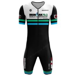 Ensembles de maillots de cyclisme 70.3 Trisuit World Triathlon manches courtes combinaison vêtements combinaison natation cyclisme course combinaison vêtements de compétition 231021