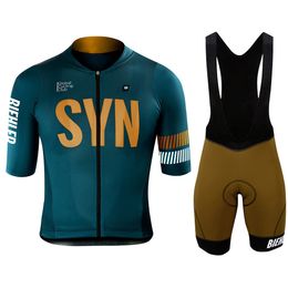 Maillot de cyclisme ensembles BIEHLER hommes été costume vélo vêtements QuickDry Ropa Ciclismo Maillot vêtements ensemble Shorts Bib Gel Pad 230719