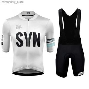 BIEHR 2023 Korte Seve Wielertrui Set Wieleruniform Pak Comfortab Sneldrogend Zomer Fietsen Sets Bicyc Kleding Q231107