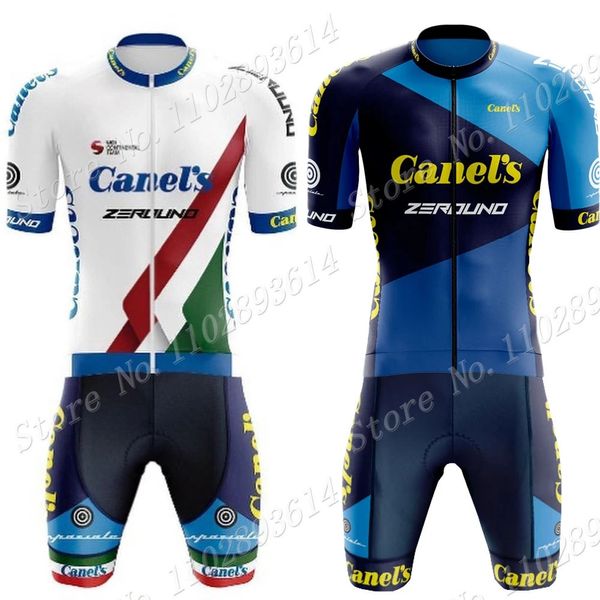 Conjuntos de jersey de ciclismo Canels Zerouno México Conjunto nacional Ropa de verano Camisas de bicicleta de carretera Traje Bicicleta Bib Shorts MTB Ropa 231127