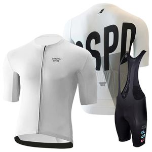 Wielertrui Sets CSPD Lycra wielerkleding zomer heren outdoor jersey shirt met korte mouwen CONCEPTSPEED RACINGCLUB 230712