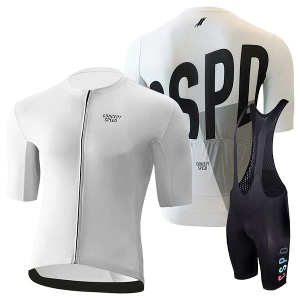 Ensembles de maillots de cyclisme CSPD Lycra vêtements de cyclisme été chemise en jersey à manches courtes pour hommes en plein air CONCEPTSPEED RACINGCLUB 230712