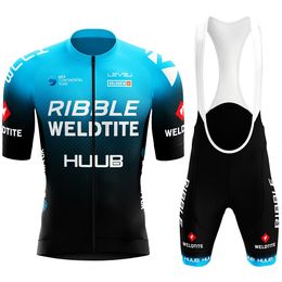 Ensembles de maillots de cyclisme Ensemble de maillots de cyclisme HUUB Combinaison de vélo de vélo Vêtements de cyclisme Cuissard à bretelles Vêtements de vélo Vtt Maillot Ropa Ciclismo 230612