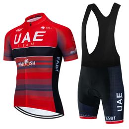 Cycling Jersey Sets Cycling Jersey UAE Team 2023 Set Men Cycling Clothing Road Bike Shirts passen passen