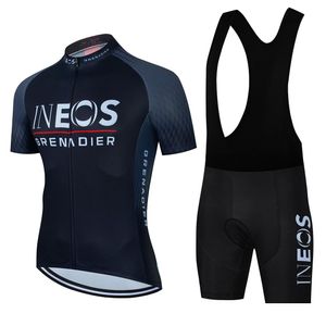 Cycling Jersey Sets Ineos Grenadier Bicycle Pro Team Korte mouw Maillot Ciclismo Mens Summer Ademende kleding 221104 Drop Deliv DHVRQ 2024