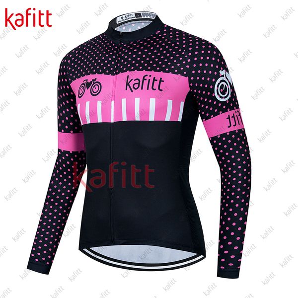 Ensembles de maillots de cyclisme Kafitt pour femmes Top à manches longues respirant Lycra T-shirt Team Ball Casual Shirt Sports 230725