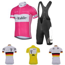 Maillot de cyclisme ensembles homme été VTT chemise rose à manches courtes vélo vêtements course vélo Ropa Ciclismo Wea BIB Shorts Gel Pad 230620