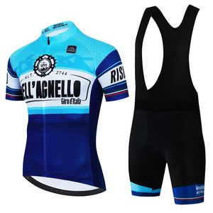 Cycling Jersey Sets Men Summer Antiuv Set Ademend Racing Sport MTB Bicycle Bike Clothing Suit 230522
